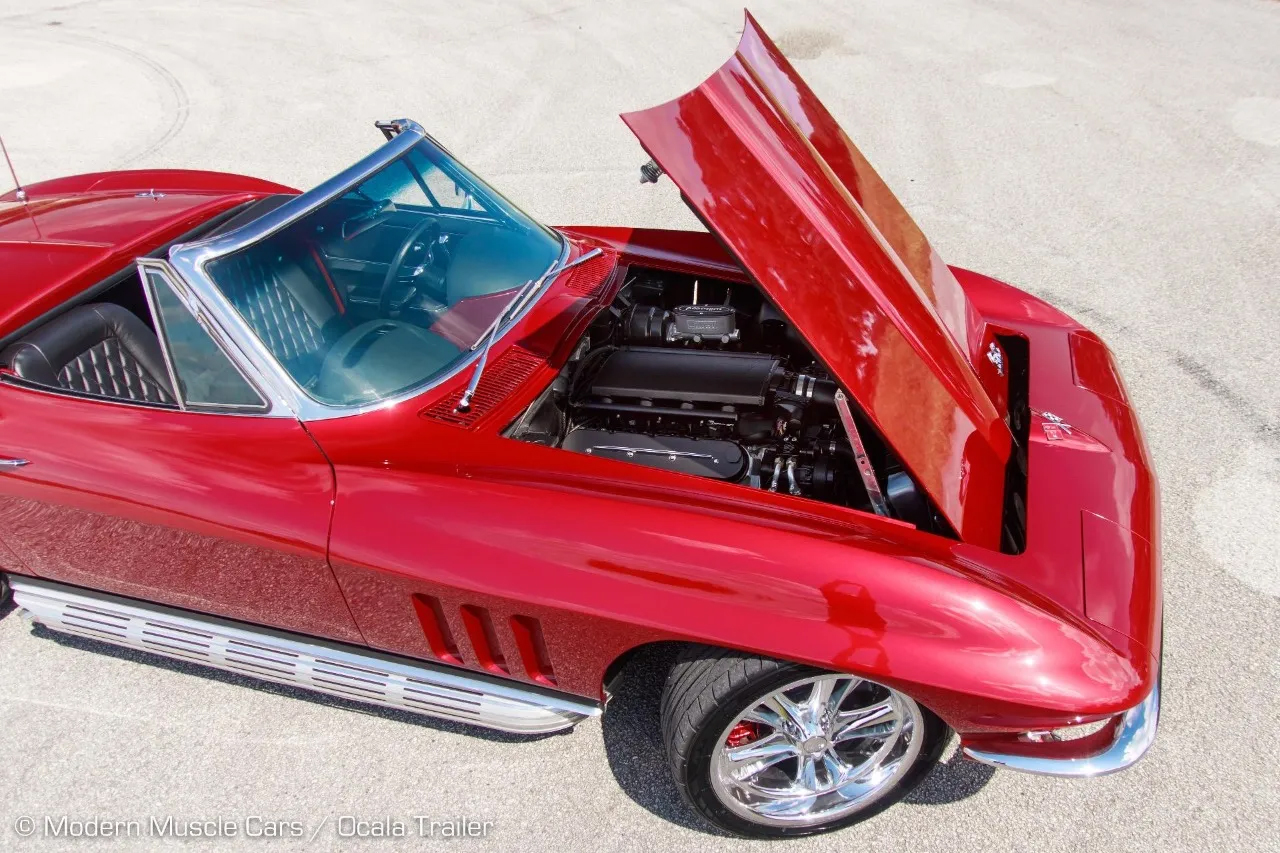 1966 Corvette Stingray Convertible The Classic Beauty Of American