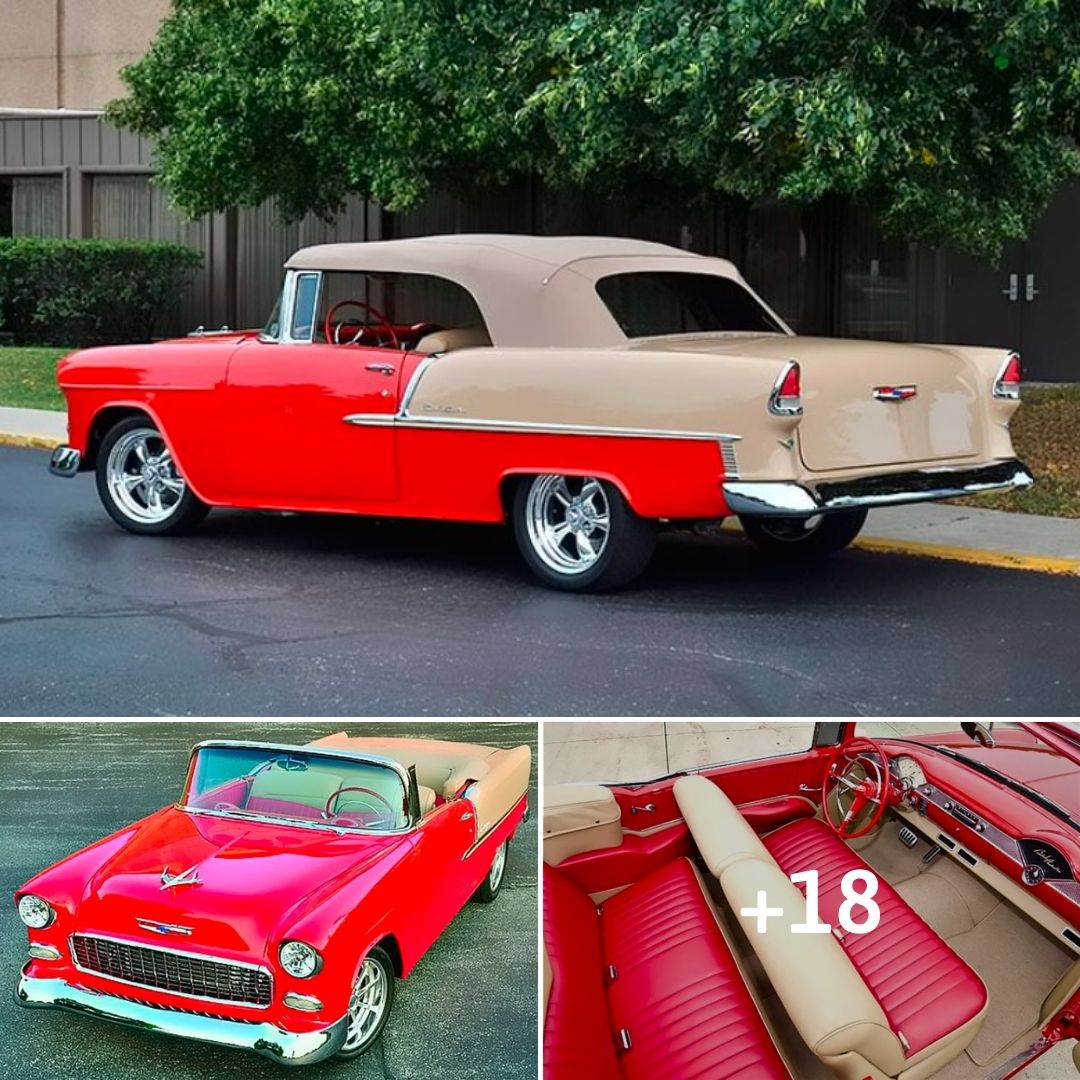 1955 Chevy Bel Air Convertible: The Ultimate 'Modern Nostalgia' Makeover