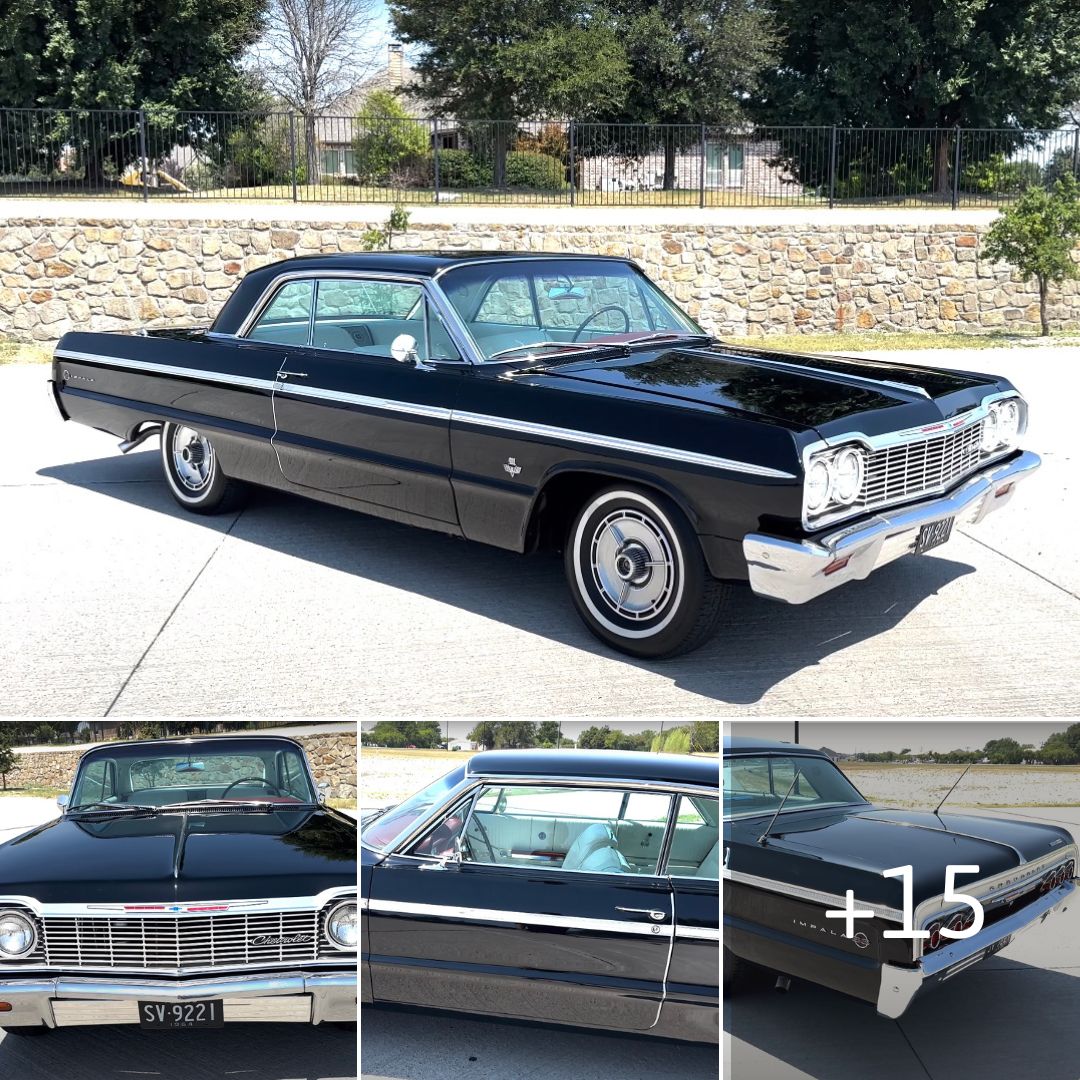 Classic Elegance Meets Raw Power: The Legendary 1964 Chevrolet Impala ...