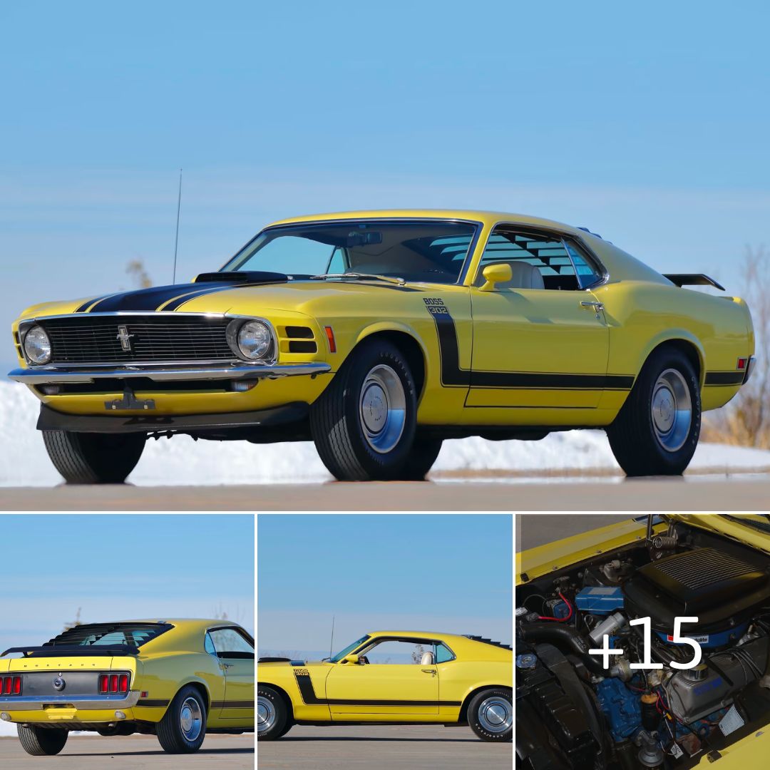 Unearthing the Iconic 1970 Ford Mustang Boss 302 Fastback